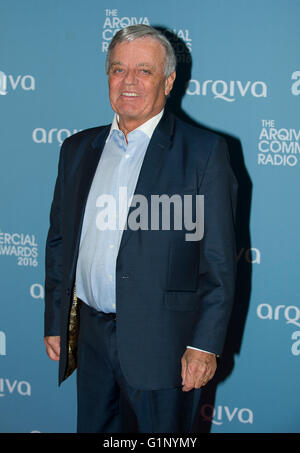 London 17. Mai 2016, Tony Blackburn besucht die Arqiva kommerziellen Radio Awards, The Roundhouse, Chalk Farm Road, London, UK 17. Mai 2016 Credit: Gary Mitchell/Alamy Live News Stockfoto