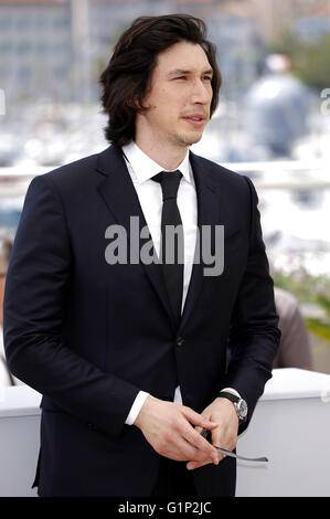 Adam Driver bei der "Paterson" Fototermin während der 69. Cannes Film-Festival am Palais des Festivals im 16. Mai 2015 | Nutzung weltweit/Picture alliance Stockfoto