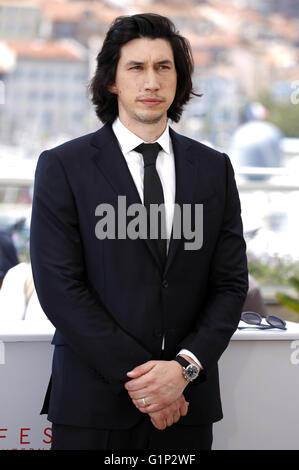 Adam Driver bei der "Paterson" Fototermin während der 69. Cannes Film-Festival am Palais des Festivals im 16. Mai 2015 | Nutzung weltweit/Picture alliance Stockfoto