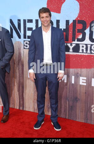 WESTWOOD, CA - 16. Mai: Regisseur/Drehbuchautor Nicholas Stoller kommt bei der Premiere von Universal Pictures ' Nachbarn 2: Sorority Rising "im Regency Village Theatre am 16. Mai 2016 in Westwood, Kalifornien. | Nutzung weltweit/Picture alliance Stockfoto