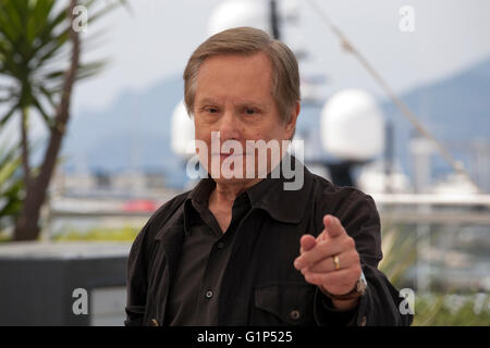 Cannes, Frankreich. 18. Mai 2016. Regisseur William Friedkin auf dem 69. Cannes Filmfestival Mittwoch, 18. Mai 2016, Cannes, Frankreich. Bildnachweis: Doreen Kennedy/Alamy Live-Nachrichten Stockfoto