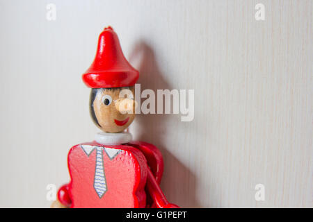 Pinocchio, Spielzeug Puppe Stockfoto