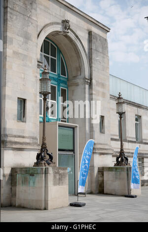 Southampton, UK 14. Mai 2016. Das Civic Centre in Southampton, ehemals Polizeipräsidium der Stadt Stockfoto