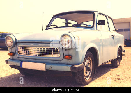 Deutsche Trabant Auto Stockfoto