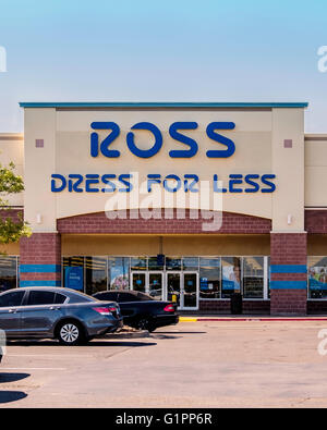 Ross Dress für weniger Kleidung Shop Exterieur in Oklahoma City, Oklahoma, USA. Stockfoto