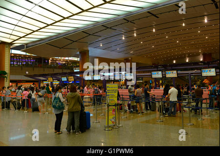 Flughafen, Singapur Stockfoto