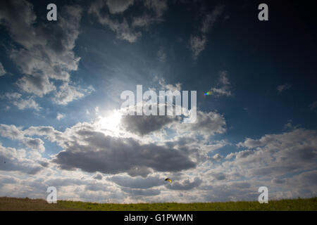 Ein Wolkengebilde auf Blackheath, London Stockfoto