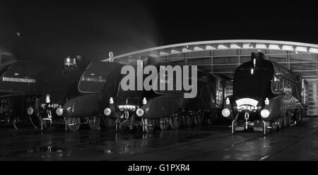 Die große Versammlung zur Fortbewegung Shildon Februar 2014 Stockfoto