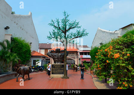 Jonker Street, Melaka, Malaysia Stockfoto