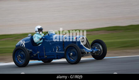 Pre-1950-Grand-Prix-Wagen Maserati 8CM Stockfoto