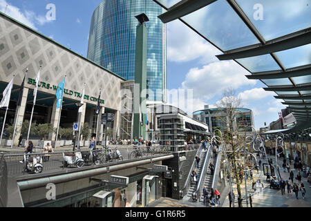 Einkaufszentrum Beurstraverse (Koopgoot) Beursplein Coolsingel Rotterdam (World Trade Center-Geschäft) Niederlande Niederlande Stockfoto