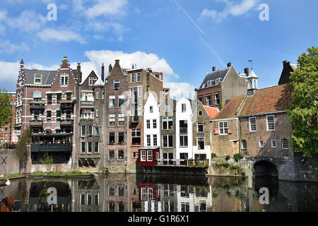 Im Juli 1620 reiste Speedwell Delfshaven an Mayflower Rotterdamer Hafen Hafen Stockfoto