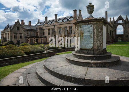 Bootsmann Denkmal (Denkmal für Lord Byron Hund Bootsmann), Newstead Abbey, Nottinghamshire, England, UK Stockfoto