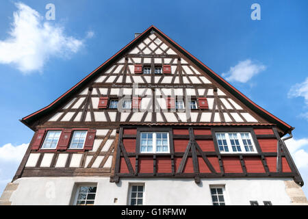 Schwäbischen Fachwerkhaus Stockfoto