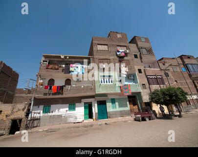 Die Seitenstraßen von Luxor, Ägypten Stockfoto