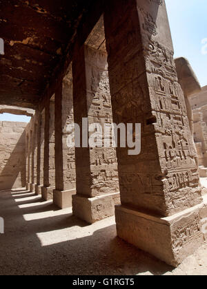 Karnak-Tempel in Luxor, Ägypten Stockfoto