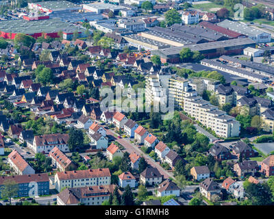 Gehäuse-Bereich, Stadt Celle, Niedersachsen, Deutschland Stockfoto