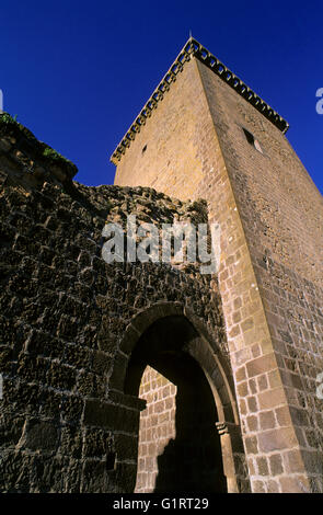 Civitella d'Agliano, Monaldeschi Turm, Latium, Italien Stockfoto