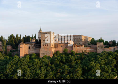 Alhambra, Sacromonte, Provinz Granada, Andalusien, Spanien Stockfoto