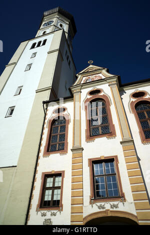 Kirche des Klosters Ursberg, Franziskaner St. Joseph-Gemeinde Ursberg, Bayern, Deutschland Stockfoto