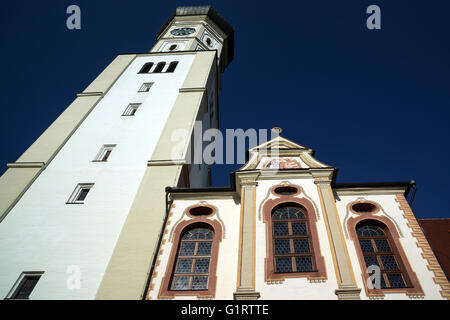 Kirche des Klosters Ursberg, Franziskaner St. Joseph-Gemeinde Ursberg, Bayern, Deutschland Stockfoto