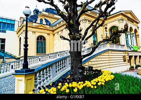 Kurpark Und Spielcasino in Baden Bei Wien; Casino in Baden bei Wien Stockfoto