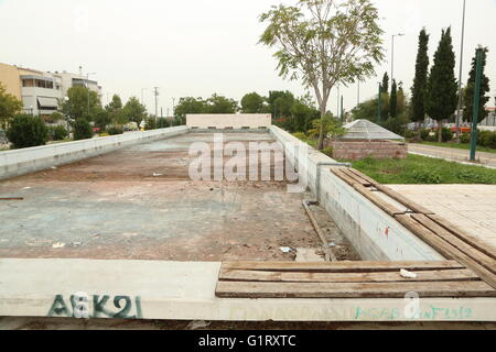 Athen, Olympia Wüstung Stockfoto