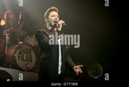 Shane Filan erklingt in der Pavillon-Bournemouth Stockfoto