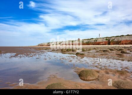 Alten Hunstanton Strand und Klippen Norfolk England UK Stockfoto