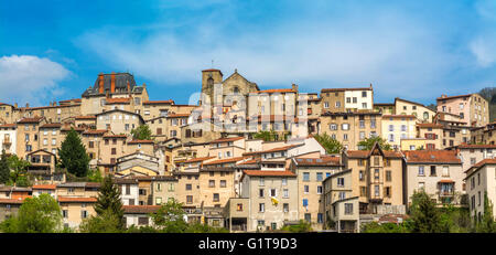 Thiers Besteck, Puy de Dome, Frankreich, Auvergne, Kulturhauptstadt Stockfoto