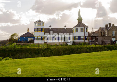 Das Leben-Brigade Uhrenmuseum Haus bei Tynemouth, Tyne & Verschleiß Stockfoto