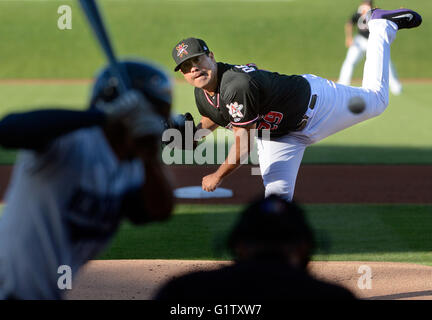 Albuquerque, NM, USA. 19. Mai 2016. Isotope Krug #29 Jorge De La Rosa.Thursday, 19. Mai 2016. © Jim Thompson/Albuquerque Journal/ZUMA Draht/Alamy Live-Nachrichten Stockfoto