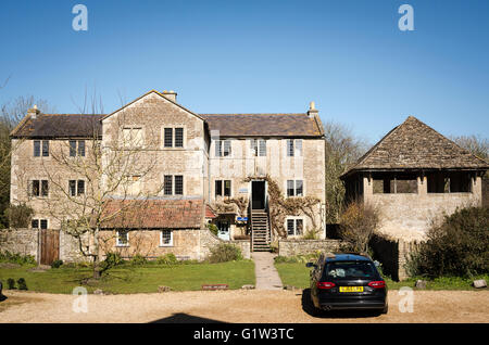Der ehemalige Gerberei jetzt Lacock Keramik und Bed And Breakfast in England UK Stockfoto