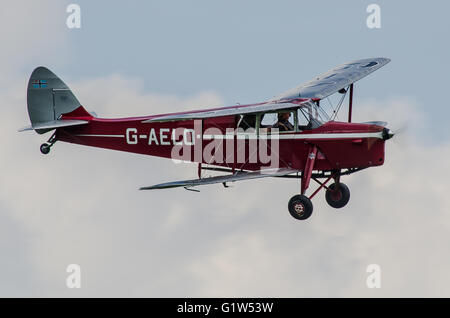 Die de Havilland DH.87 Hornet Moth ist ein Kabine einmotorigen Doppeldecker entworfen von der de Havilland Aircraft Company im Jahre 1934 Stockfoto