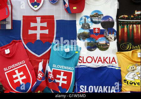 Souvenirs aus Slowakei Stockfoto