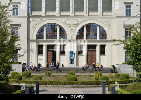 Museum Fuer Gegenwart, Hamburger Bahnhof, Invalidenstraße, Mitte, Berlin, Deutschland Stockfoto