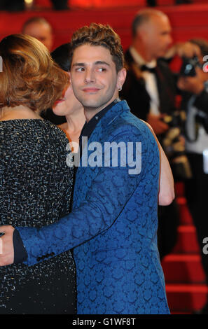 22. Mai 2014 - besucht Cannes Xavier Dolan der Filmfestspiele von Cannes. Stockfoto