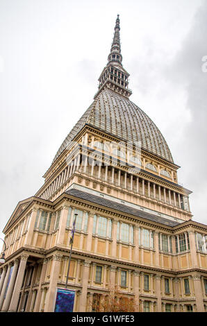 Mole Antonelliana Turin höchsten Gebäude in Italien Stockfoto