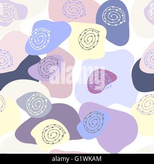 Abstrakte Musterdesign bunten Flecken Stock Vektor