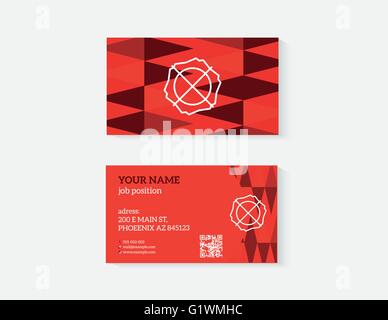 Visitenkarte Vorlage, moderne Vektor Design bearbeitet werden grün und blau Vektor Stock Vektor