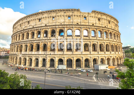 Colosseo-Luftbild Stockfoto