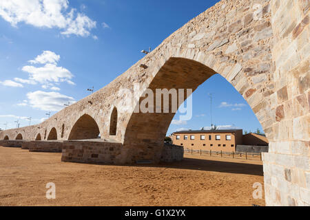 Hospital de Órbigo, Spanien: Puente del Paso Honroso. Stockfoto