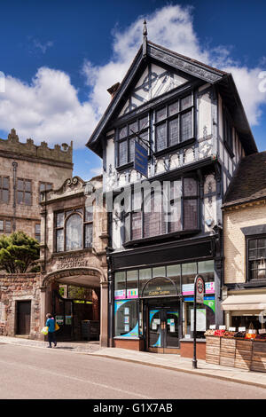 Shropshire County Council Office bei 1A Castle Gate, Shrewsbury, Shropshire, England, Vereinigtes Königreich Stockfoto