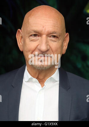 11. April 2016 - Sir Ben Kingsley besucht das Dschungel Buch europäische Premiere beim BFI Imax in London, Vereinigtes Königreich. Stockfoto