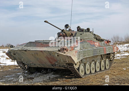Schützenpanzer BMP-2 Stockfoto