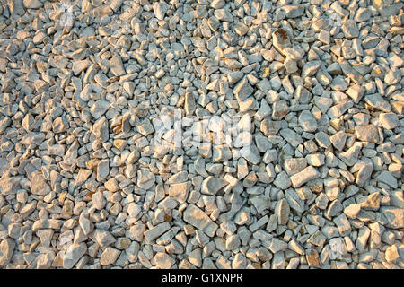 Marmor-Chip Hintergrund fotografiert in weiches Licht und in Carrara, Italien.  Carrara-Marmor ist weithin als überlegen anerkannt. Stockfoto