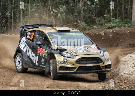 Baltar, Portugal. 19. Mai 2016. Die WRC Rallye Portugal, 4,61 km Baltar Test während der Eröffnung Shakedown Test. SOLBERG © Aktion Plus Sport/Alamy Live-Nachrichten Stockfoto