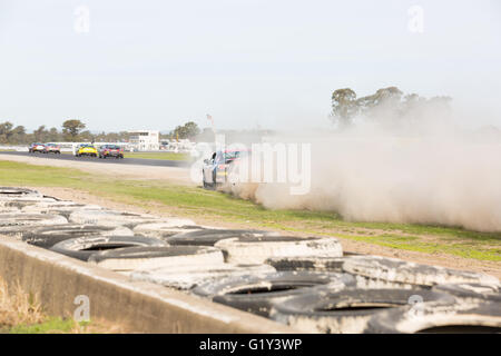 MELBOURNE, WINTON/Australien, 20. Mai 2016: Toyota 86 Racing Series feuert für debütiert Winton. Bildnachweis: David Hewison/Alamy Live-Nachrichten Stockfoto