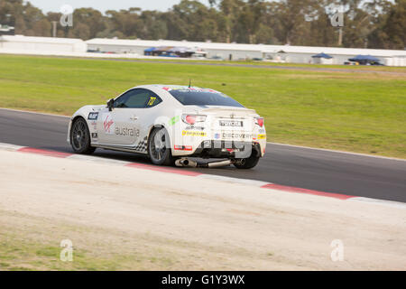 MELBOURNE, WINTON/Australien, 20. Mai 2016: Toyota 86 Racing Series feuert für debütiert Winton. Bildnachweis: David Hewison/Alamy Live-Nachrichten Stockfoto