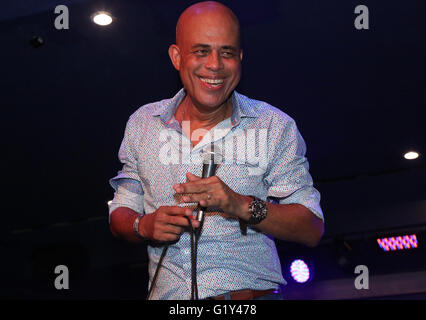 "Sweet Micky" Michel Martelly, ehemaliger Präsident von Haiti, debütiert zurück zu Auftritten mit seinen Renaissance-Konzert-Reihe. Stockfoto